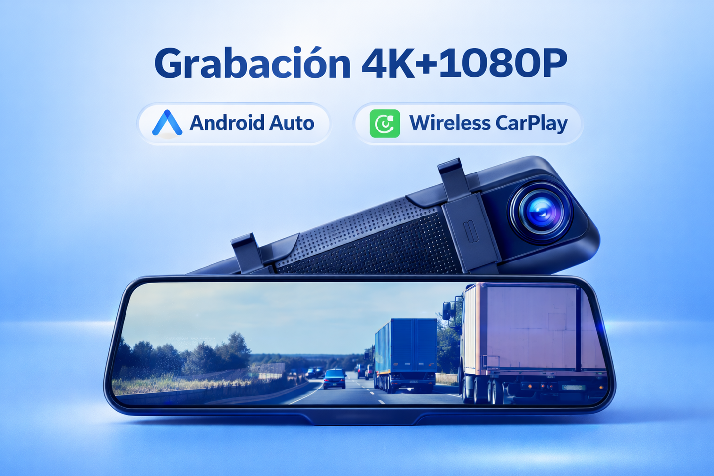 Retrovisor Inteligente con Cámara Integrada
